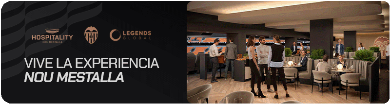 Nou Mestalla Hospitality. Live the experience.