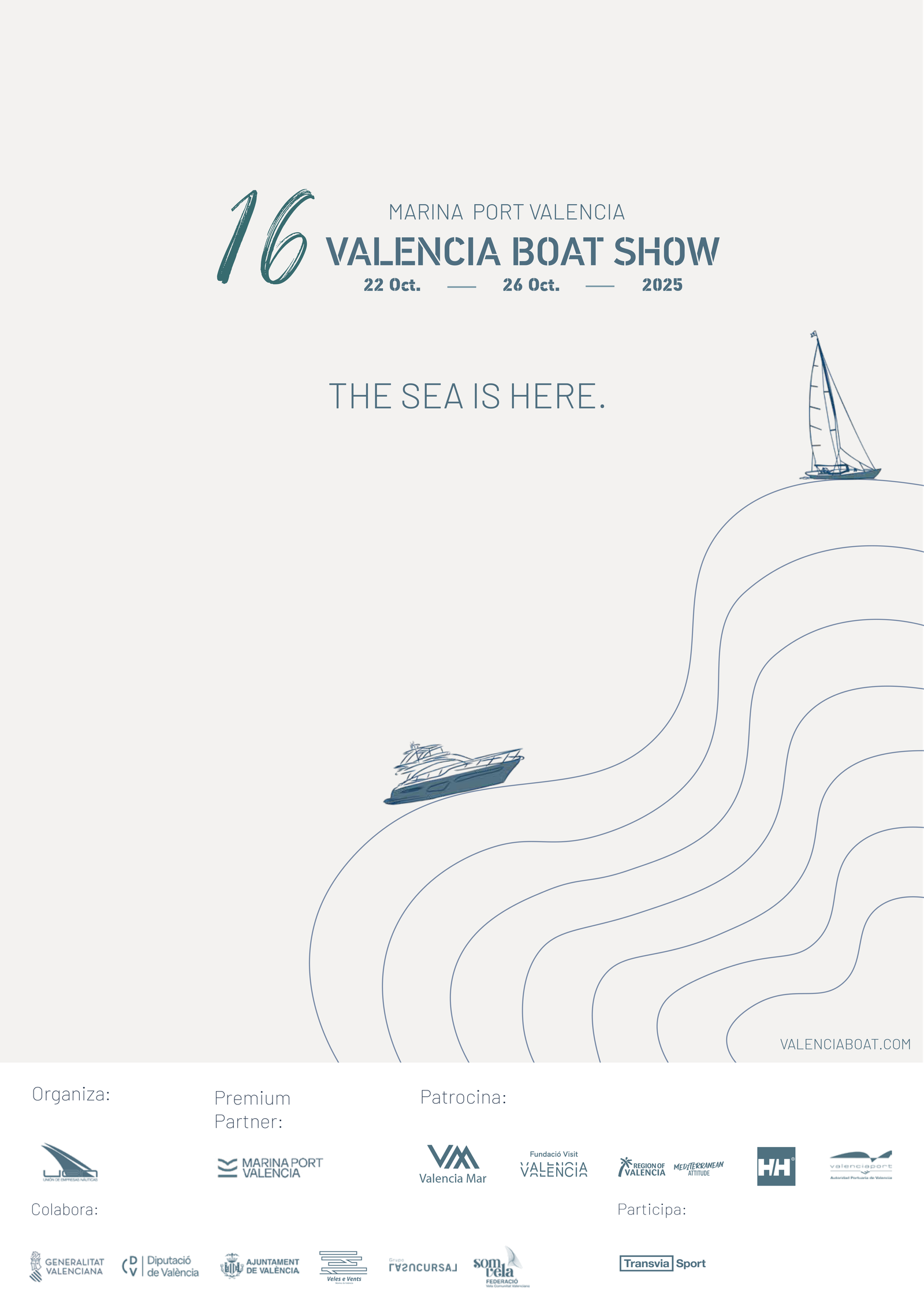 Cartel Oficial Valencia Boat Show
