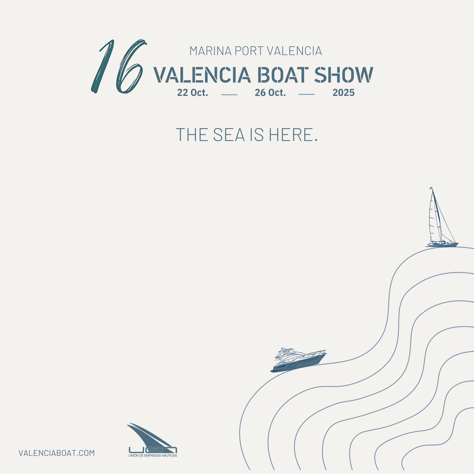 Cartel Oficial Valencia Boat Show