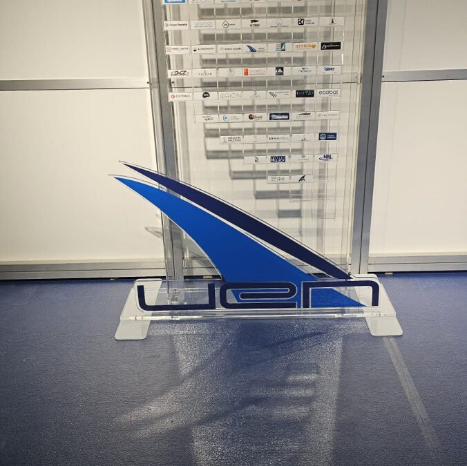 Floor Card Holder
